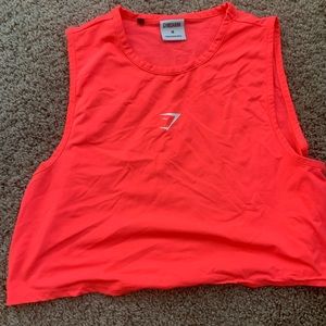 2 gymshark crop top tank tops